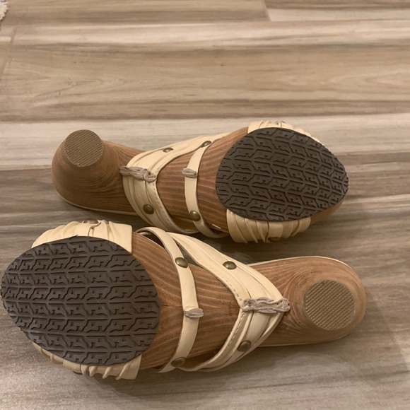 Frye Reese slide light beige Heels - Picture 3 of 5